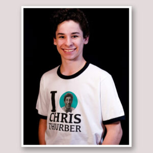 "I [orbit] Chris Thurber" T-Shirt