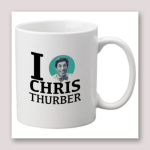 I [orbit] Chris Thurber ceramic mug