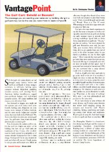 Golf Cart Behold or Beware_Canada Camps_Winter 2009